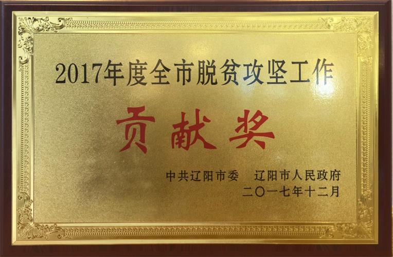 K8凯发集团电商荣获2017年度全市脱贫攻坚事情孝顺奖