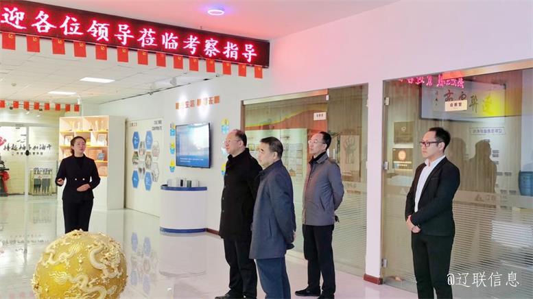 白塔区政府副区长赵震莅临K8凯发集团信息调研指导